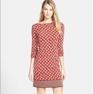 MICHAEL KORS long sleeve shift dress